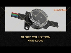 সম্পূর্ণ রঙের IP67 0.6W 12V K3003M12 RGB LED পিক্সেল