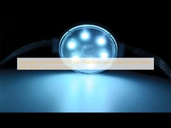 আলোকসজ্জা আলো SMD3535 Ip67 পিক্সেল পয়েন্ট হালকা নির্গত রঙ R / G / B / 2000-6500K কাস্টমাইজড রঙ