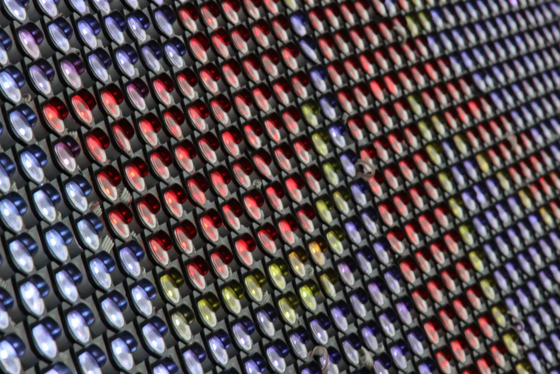 RGB P62.5 উচ্চ উজ্জ্বলতা পিক্সেল নেতৃত্বে পর্দা জাল ভিডিও পর্দা জলরোধী নমনীয় প্রদর্শন নেতৃত্বে চিৎকার