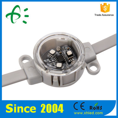 5050 IP67 Waterproof DC12V 3 LED Point Light 30mm Rgb LED Pixel