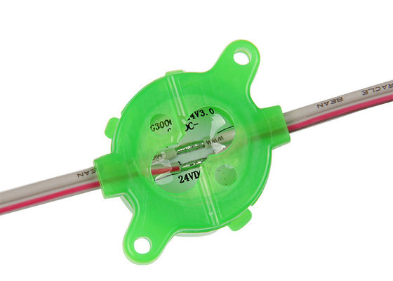 30mm Outdoor Green DC24V 0.6W IP67 Pixel Led Light XH6897 Controlling
