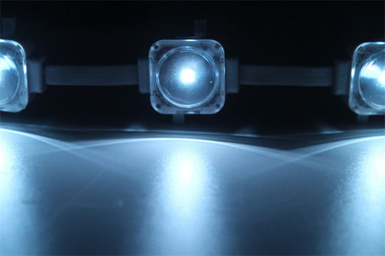 RGBW SMD3535 LED Point Light DMX512 IP67 DC5V 25mm 0.4W Outdoor Waterproof