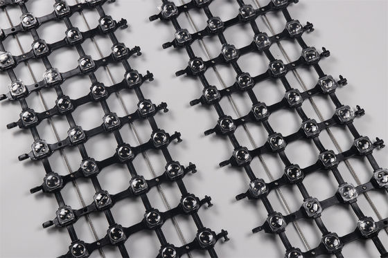 RGB P62.5 LED Outdoor Waterproof Led Mesh Screen Display DC12V 192W