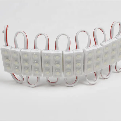 High Brightness 66LM Waterproof 3 LED light modules Outdoor smd5050 12V Cold White injection Led Module