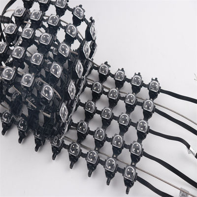 160 Degree Pixel RGB 50mm LED Mesh Curtain Display Screen Video Strip with DMX512 Control