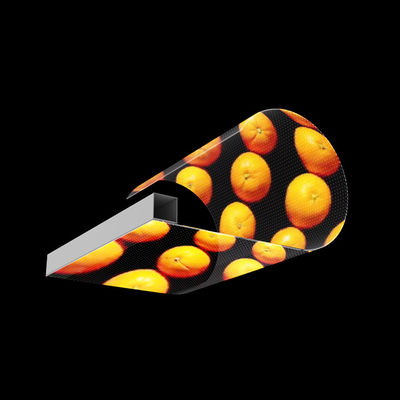 Transparent P6 DC5V WE1314RGB-IC Outdoor LED Film Display For Hoisting/Affixed Installation