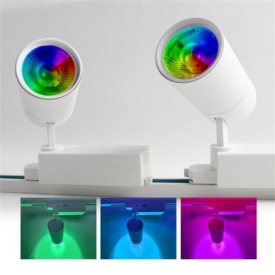 Indoor Shops Museum 360 Adjustable Movable LED Track Lights Modern Asian Style Aluminum Body
