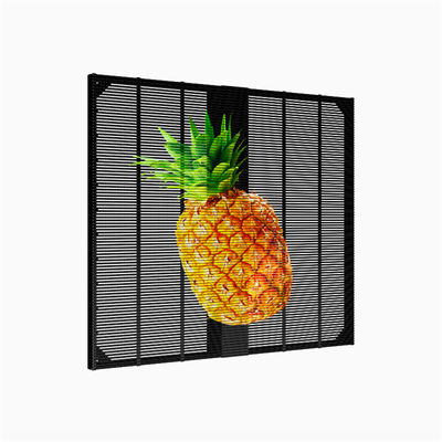 Lightweight Panels Indoor Transparent Glass Led Film Display Screen with 1000mm*1000mm Cabinet Size and Led Strips