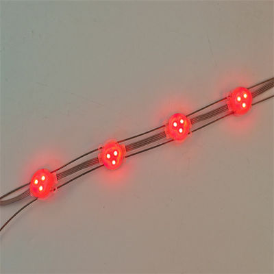 DC 12V 3 pcs SMD 5050 Diffused RGB LED Pixel , Addressable RGB LED Strip 30mm led pixel point light