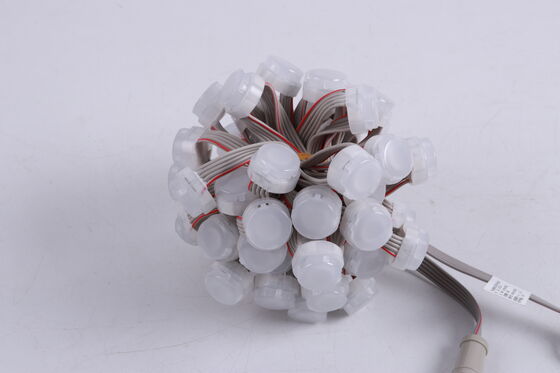 19.83mm 12V  IP67 0.3W Waterproof LED Point Light Flexible 120 Beam Angle PC Material Lighting