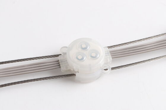 30mm 12V SMD3535 IP67 Waterproof LED Point Light Flexible 120 Beam Angle PC Material Lighting