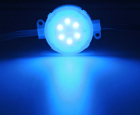 IP67 Rated LED Point Light System 50mm Pc Weatherproof Street Decoration For Christmas New Year And Night Art Displays