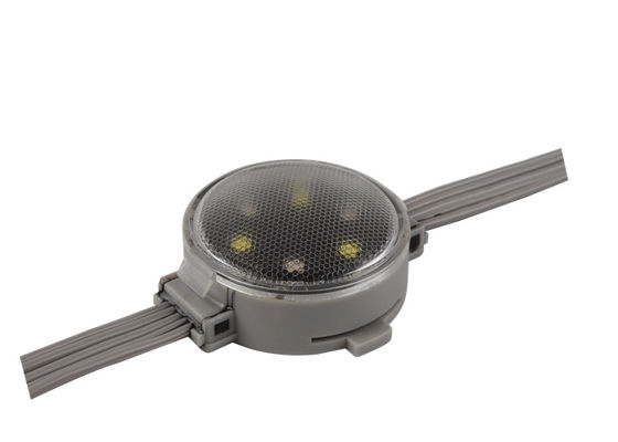 RGBW Color DC12v Led Point Light PC Shell Glue Material 1-1.5w Long Lifespan