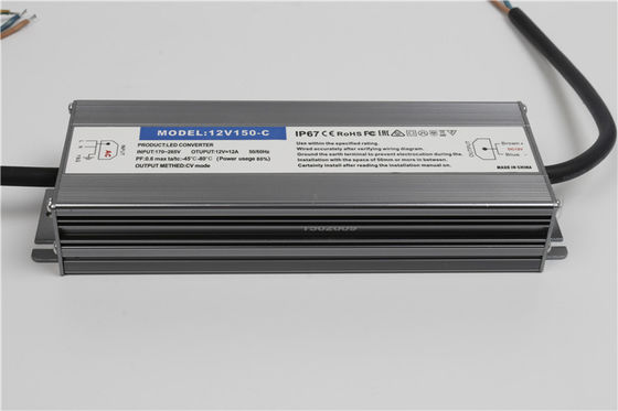 OEM ODM Constant Voltage Power Supply 150W IP67 Waterproof 12v 24V Led Driver