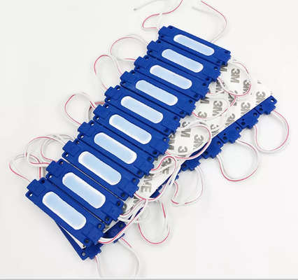 DC 12V LED ইনজেকশন মডিউল 2W PVC IP65 ক্লিয়ার লেন্স COB LED মডিউল বিজ্ঞাপন বাক্সের জন্য
