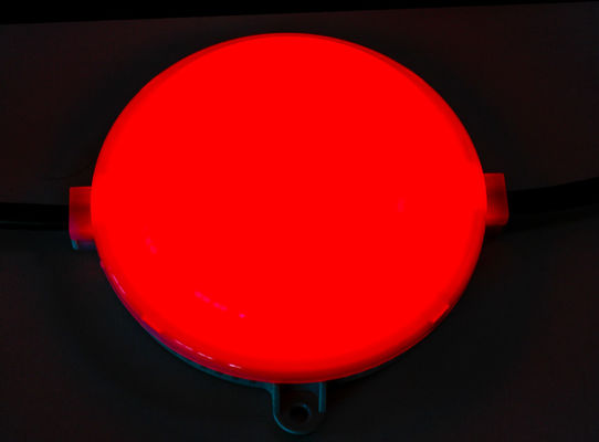 Multicolor LED Outdoor Facade Lighting 10cm Pixel Programmable RGB Lights For Amusement