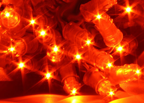 9mm DC5V 0.15w Yellow Color Led Pixel Light IP 67 Protection For LED Sign Lighting