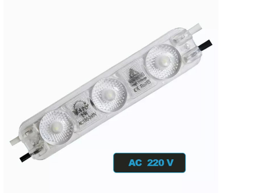 3 LED 12V LED মডিউল লাইট 2835 AC110V 220V 3M টেপ ইনস্টলেশন বিজ্ঞাপনের আলো