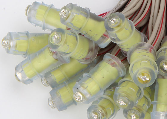 9mm Waterproof 0.1W LED Pixel Light , DC 5V Single Color Led String Light