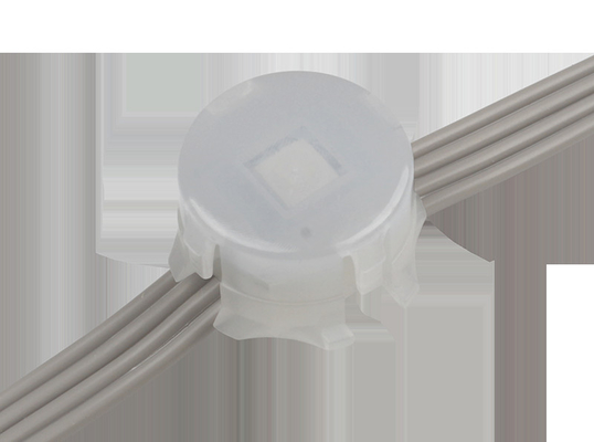 SMD5050 আউটডোর RGB LED পয়েন্ট লাইট 120 ডিগ্রি বিম অ্যাঙ্গেল 0.3W DC12V PC বডি