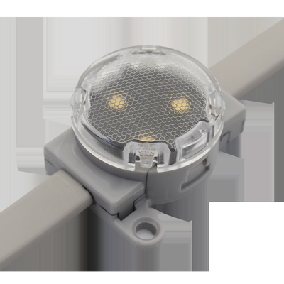 কাস্টমাইজড IP67 LED পয়েন্ট লাইট 0.6W 12V 30mm SMD3535 আউটডোর একক রঙ
