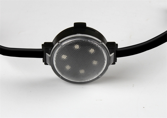 LED পয়েন্ট লাইট DC24V 1.5W 40mm RGB SMD3535 আউটডোর ওয়াটারপ্রুফ ডেকোরেটিভ LED পিক্সেল লাইট IP67