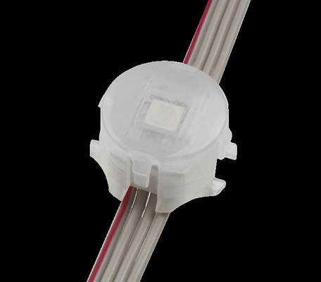 আউটডোর IP67 0.3W DMX512 Smd5050 DC12V 20mm RGB পয়েন্ট LED লাইট মিরাকল বিন