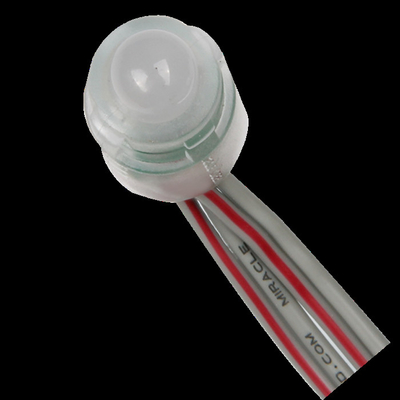 IP67 LED পিক্সেল লাইট আউটডোর ওয়াটারপ্রুফ 12MM 0.3W DC5V TTL6898 RGB