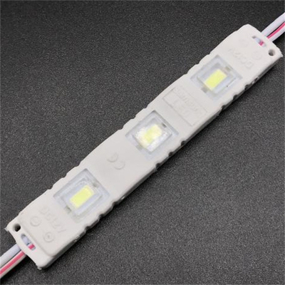 SMD5630 LED ইনজেকশন মডিউল একক রঙ IP65 DC12V 90 - 100LM 0.72W আউটডোর জলরোধী