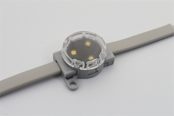 IP67 DMX512 DC24V 1W LED পয়েন্ট লাইট RGBW SMD3535 30mm বিজ্ঞাপনের জন্য জলরোধী