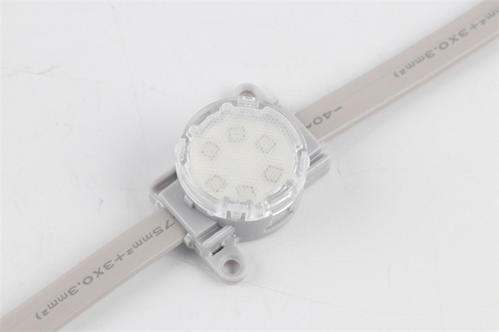 OEM আউটডোর জলরোধী RGB LED পয়েন্ট লাইট SMD3535 IP67 30mm DMX512 DC24V 1.5W
