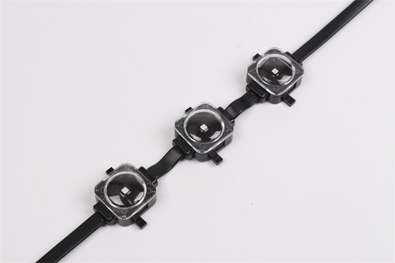 RGBW SMD3535 LED পয়েন্ট লাইট DMX512 IP67 DC5V 25mm 0.4W আউটডোর জলরোধী