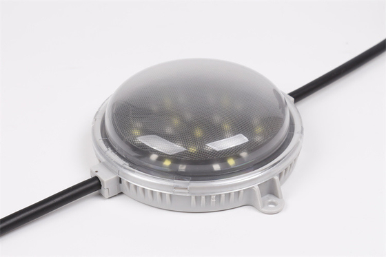 সম্পূর্ণ জলরোধী LED পিক্সেল পয়েন্ট লাইট IP67 DC24V 100mm SMD3535 RGB মিরাকল বিন
