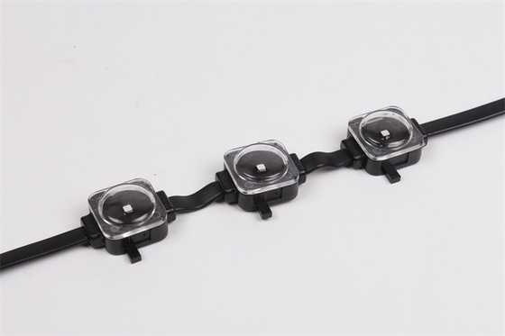 IP67 0.3W LED পিক্সেল পয়েন্ট হালকা জলরোধী SMD3535 25mm RGB মিরাকল বিন