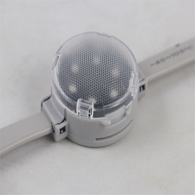 Smd3535 1.5W 40mm LED পয়েন্ট পিক্সেল লাইট RGB ওয়াটারপ্রুফ ডেকোরেশন IP67 DC24V DMX512