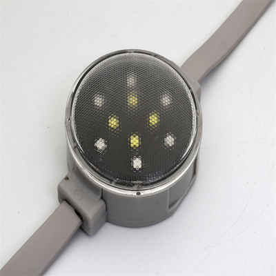আউটডোর ডেকোরেশন 2W Smd3535 DMX512 DC24V 50mm পয়েন্ট এলইডি লাইট IP67 RGBW