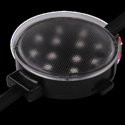 IP67 RGBW 2.5W Smd3535 DMX512 DC24V 50mm পয়েন্ট LED লাইট মিরাকল বিন