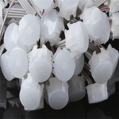 Outdoor IP67 0.3W DMX512 Smd5050 DC12V 20mm RGB Point LED Light Miracle Bean