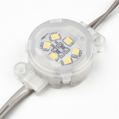 0.5W Smd2835 DC12V 30mm একক রঙের LED পয়েন্ট লাইট আউটডোর জলরোধী IP67