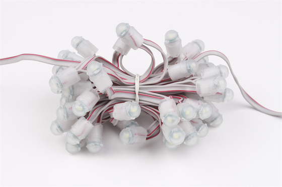 9mm LED পিক্সেল লাইট, DC12V 0.2W ওয়াটারপ্রুফ LED লাইট IP67 SMD2025