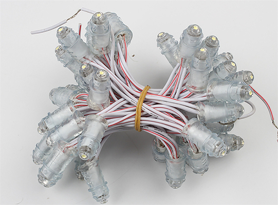 জলরোধী আলোর জন্য IP67 0.2W আউটডোর LED পিক্সেল আলো 9mm DC12V