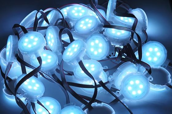 উচ্চ উজ্জ্বলতা 50mm 24v LED পয়েন্ট লাইট আউটডোর সজ্জা জন্য