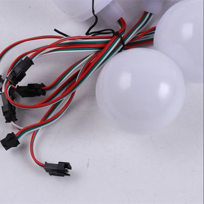 Outdoor Amusement LED Lamp 33mm 5050RGB 1W DC12V Decorative Cabochon Fairground Lights