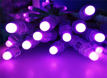 আরজিবি পূর্ণ রঙের LED প্রজেক্ট প্রভা 12MM LED পিক্সেল স্ট্রিং 0.3W IP67 অভ্যন্তরীণ সুরক্ষা