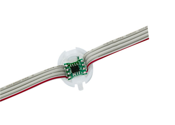 Full Color IP67 5050 Waterproof DC12V 20mm LED Pixel Light With DMX IC