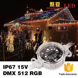 SMD5050 IP67 RGB LED পিক্সেল ক্রিসমাস LED স্ট্রিপ লাইট 0.9 ওয়াট DC15V