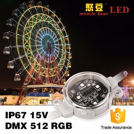 বিল্ডিং আলোর জন্য 40mm 50mm DC24V জলরোধী RGB LED পিক্সেল হাল্কা
