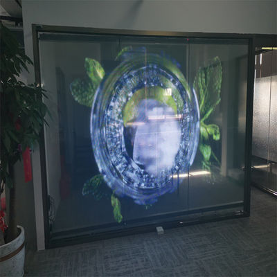 নমনীয় LED স্বচ্ছ ফিল্ম স্ক্রিন সহজ ইনস্টলেশন বিজ্ঞাপন জন্য LED প্যানেল-p8