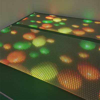 P10 RGB রঙ LED স্বচ্ছ ফিল্ম স্ক্রিন ইনডোর হার্ড / নমনীয় LED ডিসপ্লে স্ক্রিন