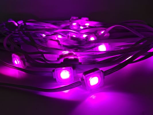 12V SMD5050 Point Light Christmas Decorative Outdoor Eave Lights RGB LED Outdoor String Pixel Light